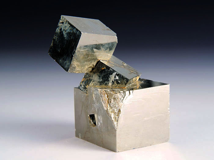 Pyrit aus Navajun, Spanien