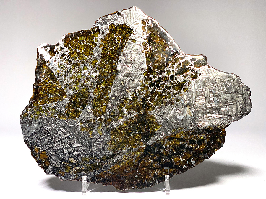 Sehr groe Seymchan-Meteoritenscheibe