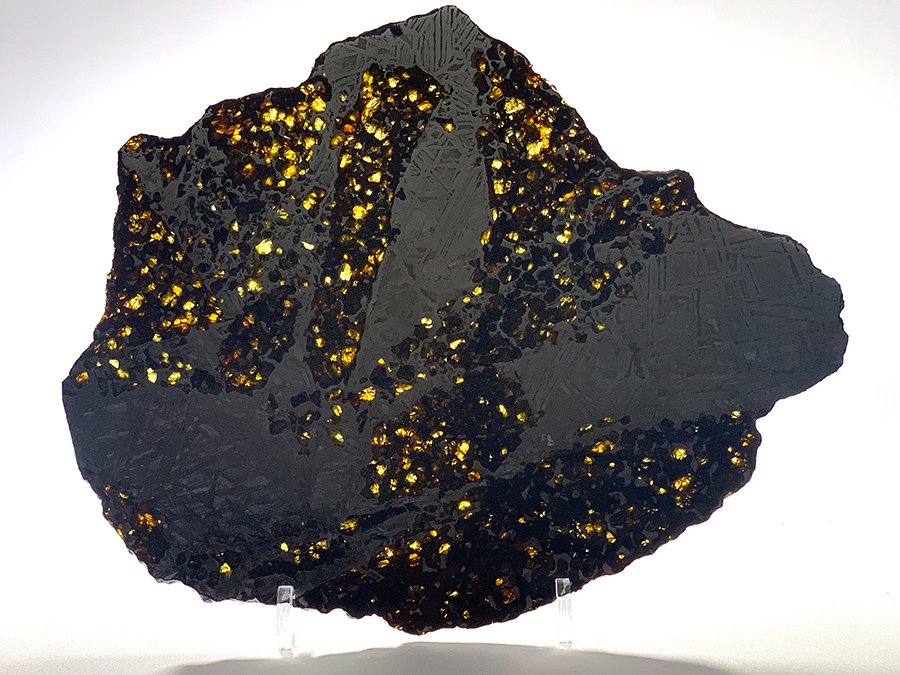 Sehr groe Seymchan-Meteoritenscheibe
