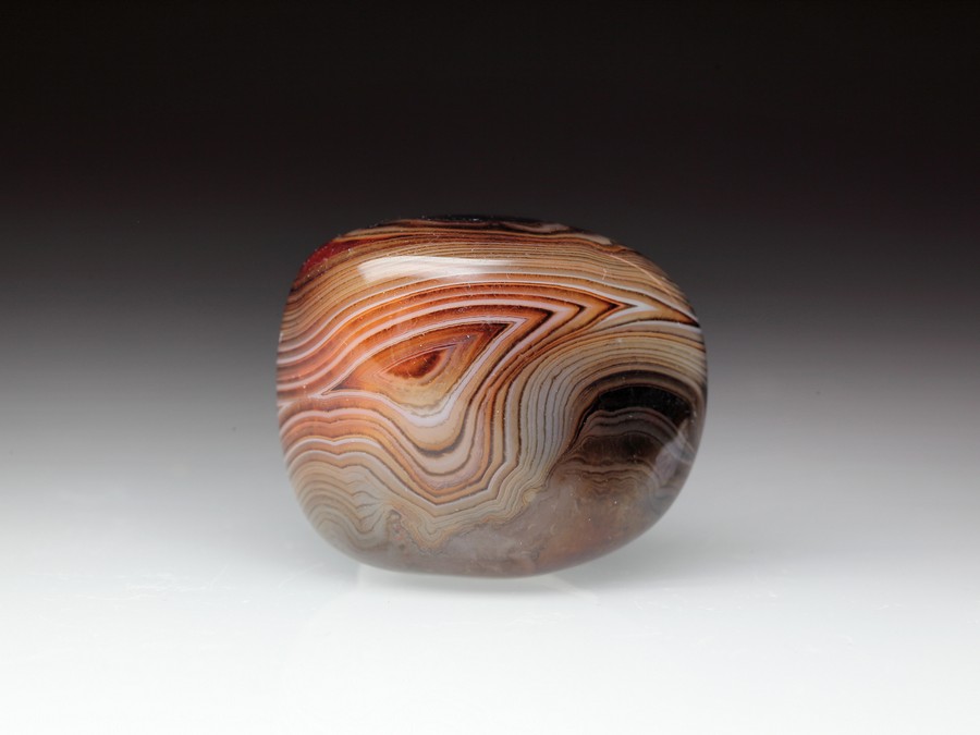 Seiden- bzw. Bnderachat