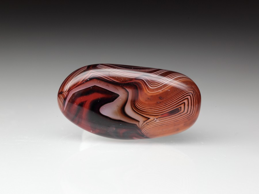 Seiden- bzw. Bnderachat