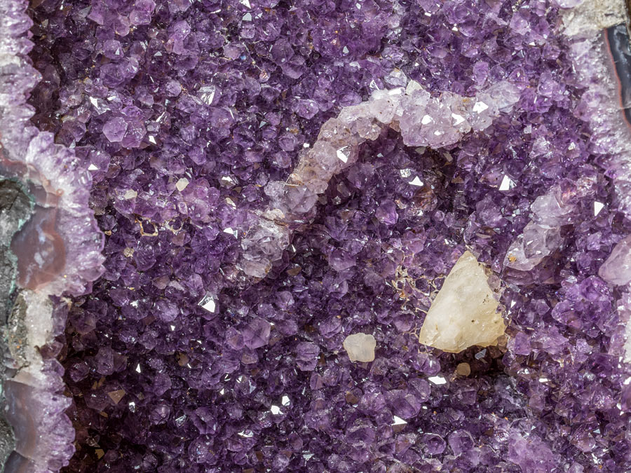 Amethystdruse aus Brasilien