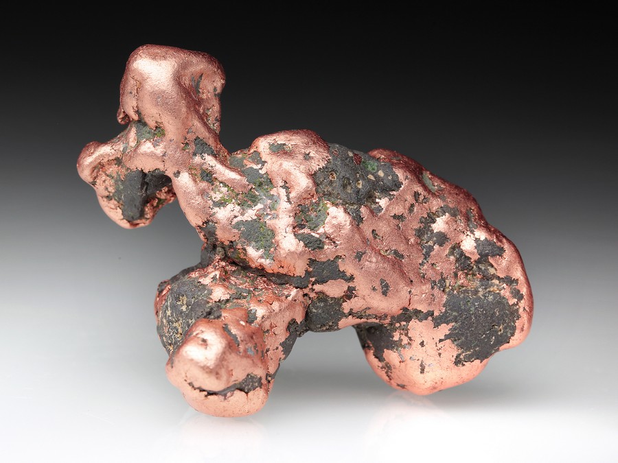 gediegenes Kupfer in Nuggetform