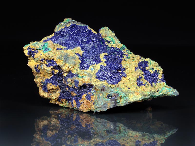 Azurit-Malachit Stufen aus Marokko