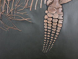 Fischsaurier aus dem Schiefer von Holzmaden