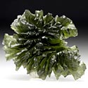 Moldavite aus der Tschechischen Republik 