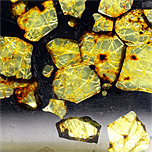 Steineisenmeteoriten (Pallasite)